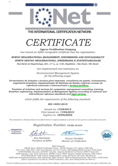 gallery/iso14001.2015_certificado_iqnet_horusgoes&seguraadv_s